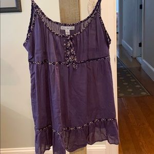 Camisole top in grape
